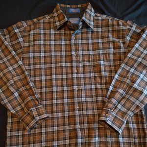 Vintage Pendleton Wool Long Sleeve Board Shirt Obo - image 1